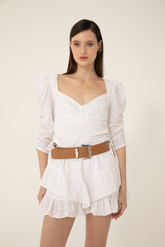 Blusa Hamida Blanco